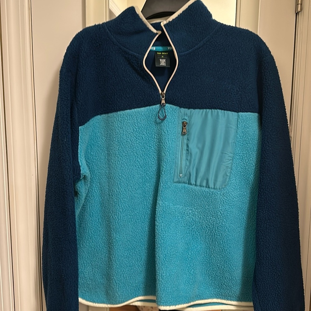 Tek Gear Quarter zip  Fleece NWT